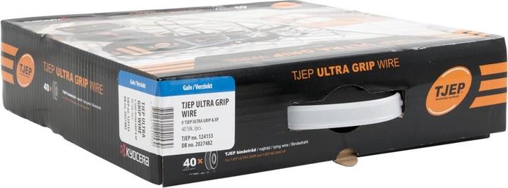 Produktbild TJEP Bindedraht 40 Rollen Ultra Grip, verzink, 0,8mm x 100m