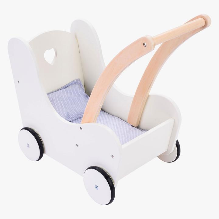 Actual product image Engelhart Wooden Doll Walker Grey/White