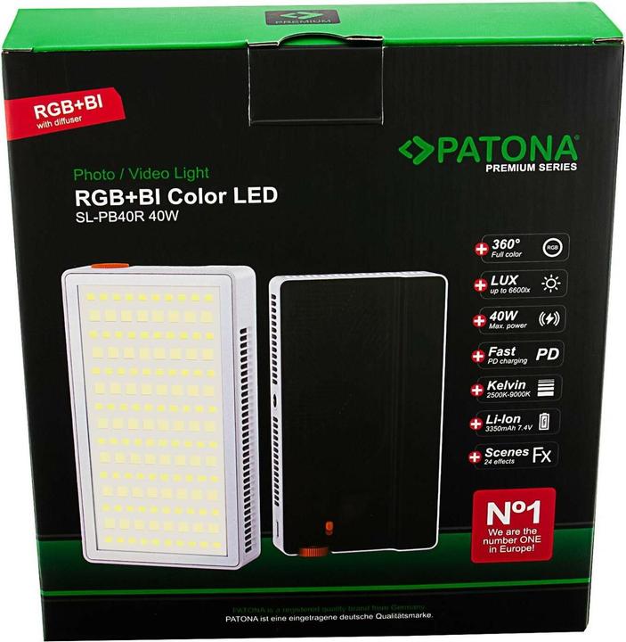 Productafbeelding Patona SL-PB40R 40W LED Videolicht (Videolicht)