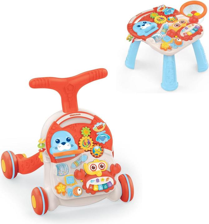 Actual product image Kikkaboo Baby walker 2in1 Wobble Fun