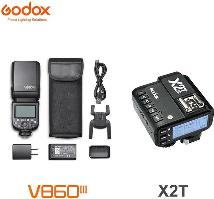Produktbild Godox Speedlite V860III Nikon X2 Trigger Kit (Aufsteckblitz, Nikon)