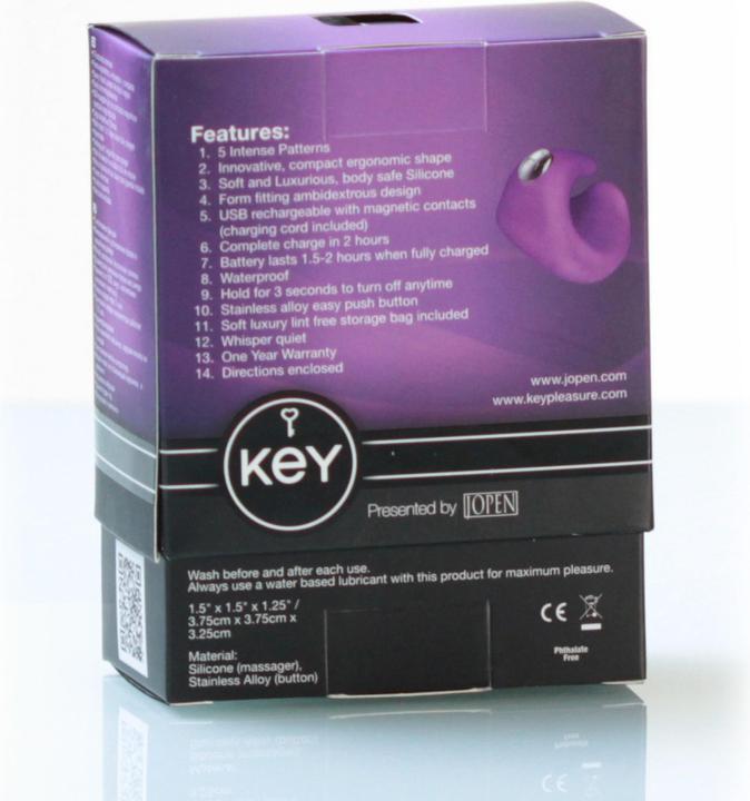 Immagine prodotto KEY by Jopen Massaggiatore per dita Pyxis viola