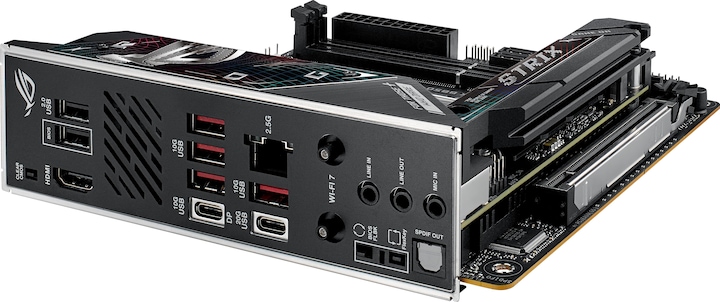 Produktbild ASUS ROG STRIX B850-I GAMING WIFI (AM5, AMD B850, Mini-ITX)