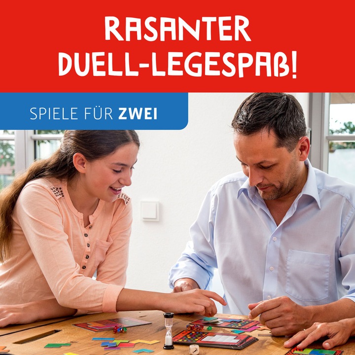 Actual product image Kosmos Ubongo Duel puzzle game (German)