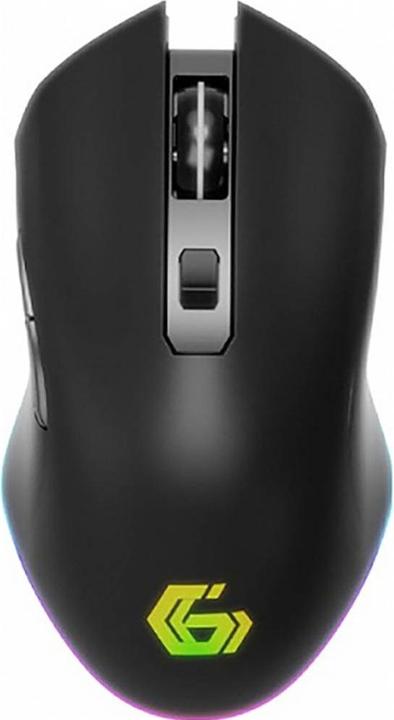 Actual product image Gembird MUSGW-6BL-02 Gaming-Maus Bluetooth® Optisch Schwarz 1600 dpi, 2400 d (Cable, Wireless)