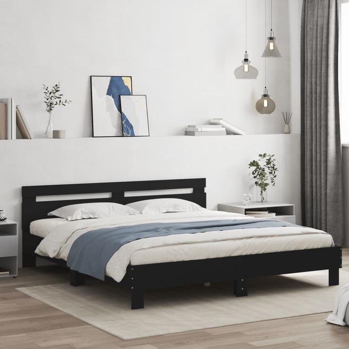 Produktbild VidaXL Bettgestell mit Kopfteil (180 x 200 cm)