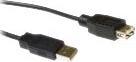 Actual product image ACT USB 2.0 extension cable USB A male (0.50 m, USB 2.0)
