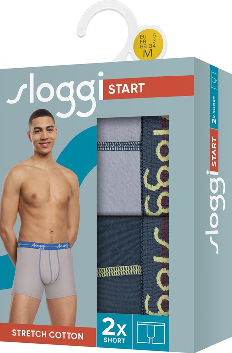 Immagine prodotto Sloggi Start Short box (8, Confezione da 2)