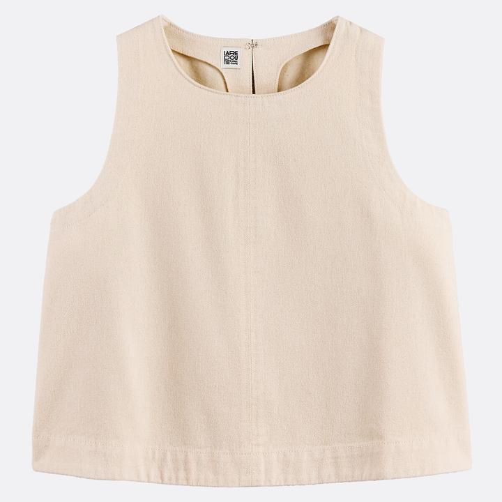 Immagine prodotto La Redoute Collections Ärmelloses Top aus Denim (M)