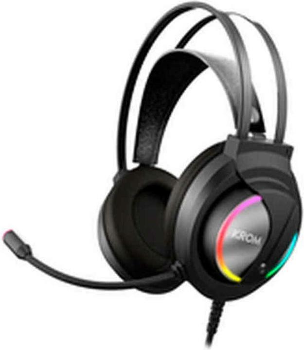 Produktbild Krom Kappa Kopfhörer Verkabelt Kopfband Gaming Schwarz (NXKAPPA) (Kabelgebunden)