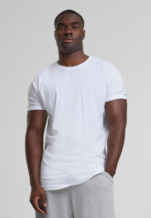 Actual product image Urban Classics Long Shaped Turnup Tee (M)