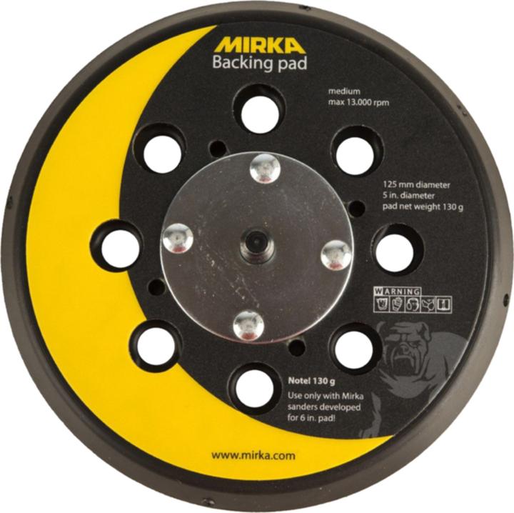 Actual product image Mirka 8292605011 Abranet 516 inch Grip 48L Medium sanding disc, 150 mm (MEDIUM)