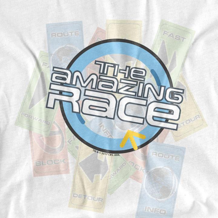 Actual product image The Amazing Race Mens The Race T-Shirt (XXL)