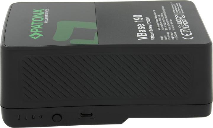 Actual product image Patona Premium V-Mount 190Wh PD100W (Camera battery)