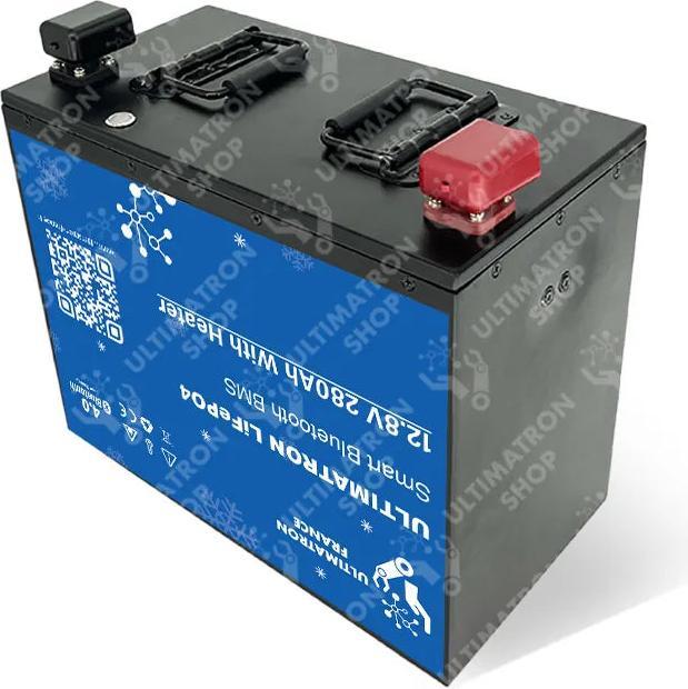 Produktbild Ultimatron ULM-12V-280Ah LiFePO4 Untersitz-Versorgungsbatterie (Heater) (12 V, 280 Ah)