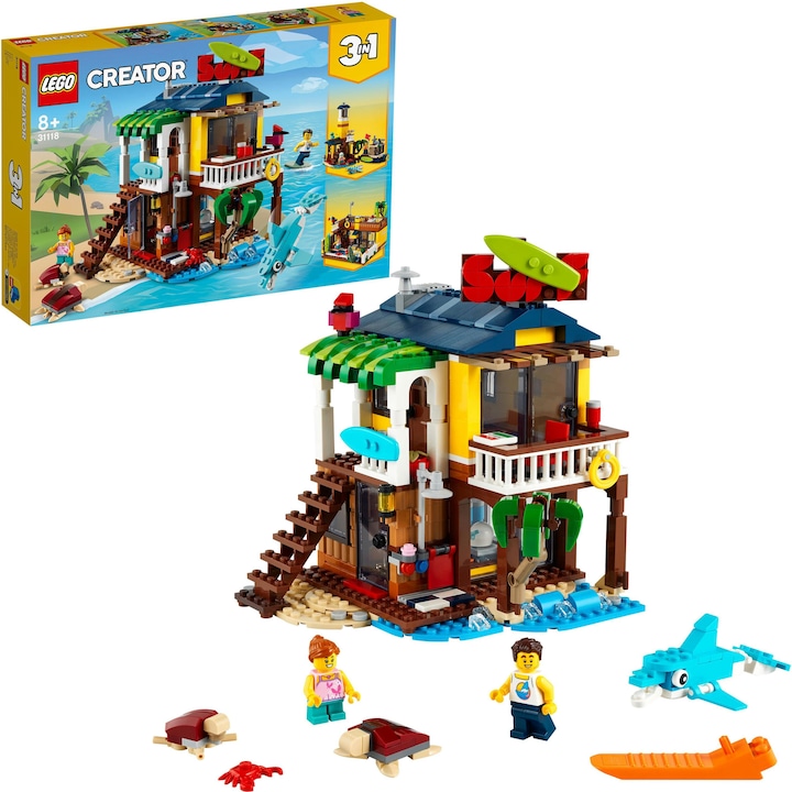 Actual product image LEGO Surfer Beach House (31118, LEGO Creator 3-in-1)