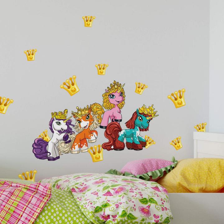 Actual product image Wall-Art Filly Unicorn Party Set (90 x 60 cm)