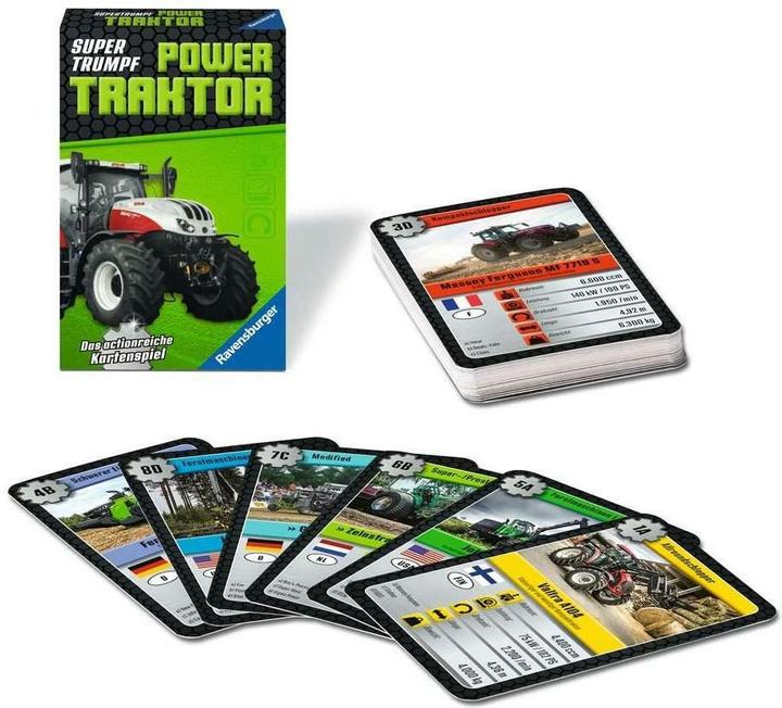 Actual product image Ravensburger power tractor (German, 2 Players)