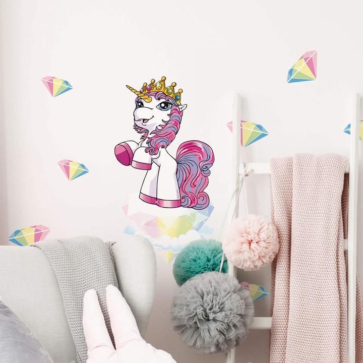 Produktbild Wall-Art Filly Unicorn Special Princess Sparkle (70 x 70 cm)