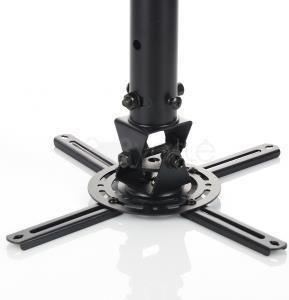 Produktbild Art RAMP P-107B Holder P-107B, 47-76cm to projector juodas 15KG Mounting to the lubinis laikiklis (Tisch)