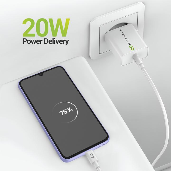 Produktbild Mayaxess Galaxy A34 Ladegerät + Kabel (20 W)