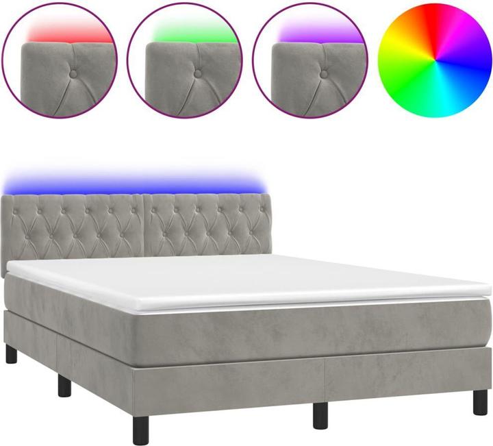 Produktbild vidaXL Boxspringbett (140 x 200 cm)