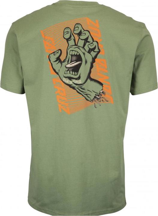 Actual product image Santa Cruz Split Strip Hand T-Shirt (M)