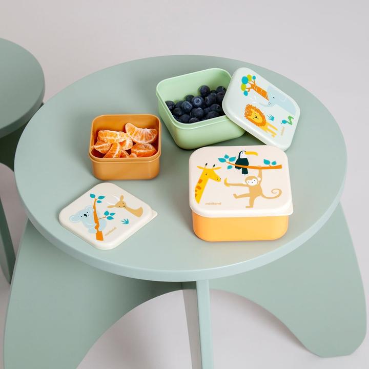 Actual product image Miniland Snackbox-3 Jungle
