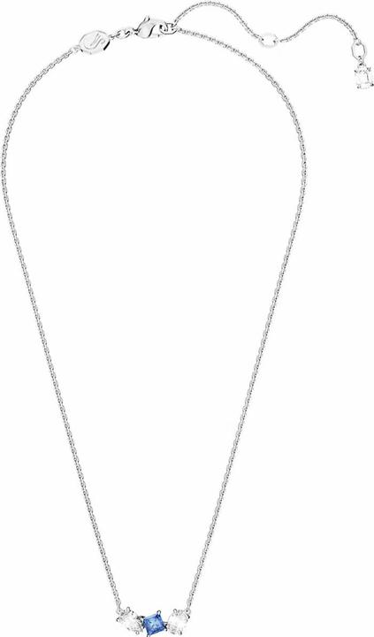 Produktbild Swarovski Mesmera Halskette Verschiedene Schliffe Blau (Swarovski Metall, 38 cm)