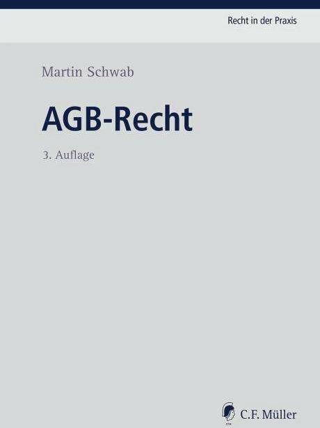 Produktbild AGB-Recht (Deutsch, Martin Schwab, 2018)