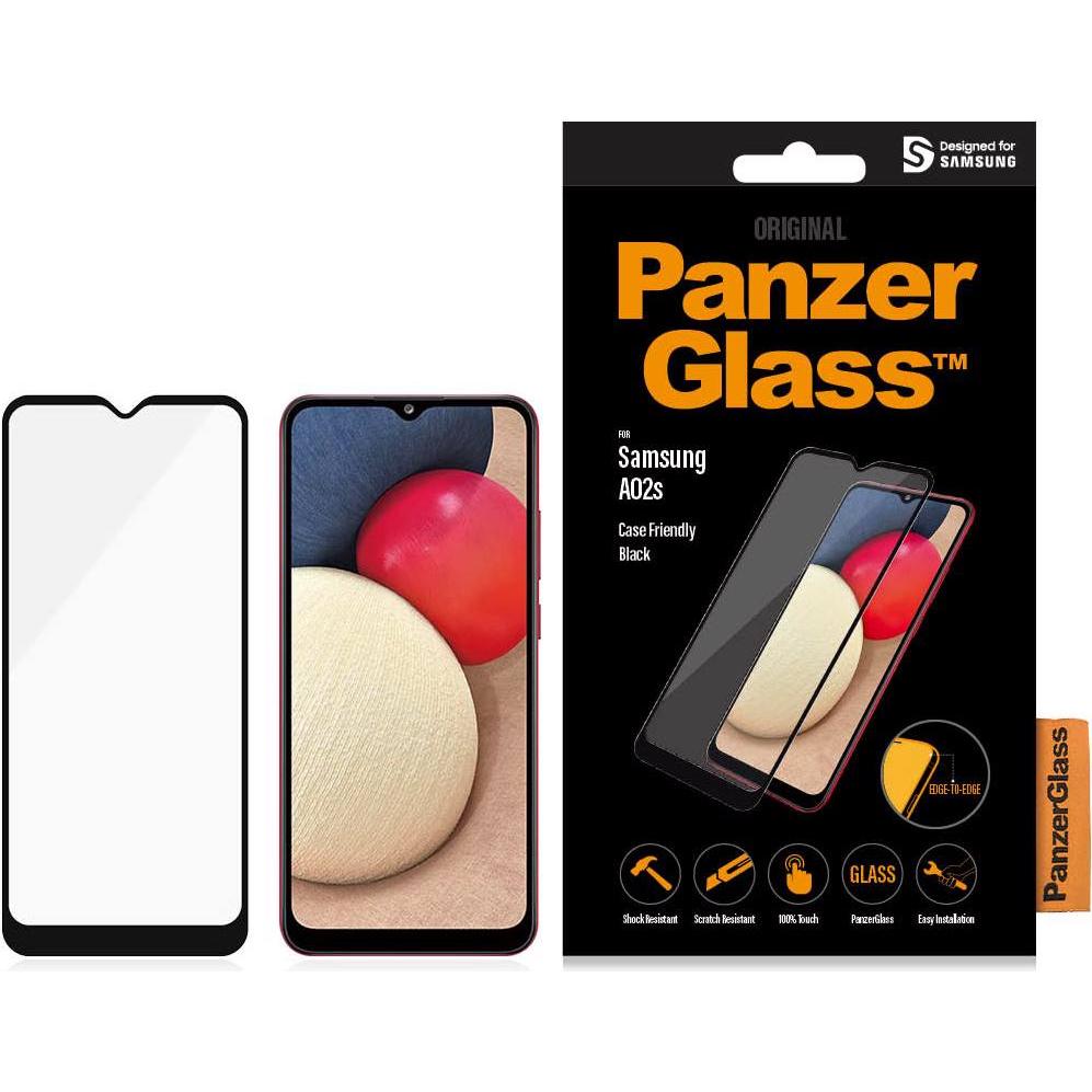 PanzerGlass 7262 Mobiltelefon-Bildschirmschutzfolie Klare Bildschirmschutzfolie Samsung (1 Stück, Samsung Galaxy A02s), ...