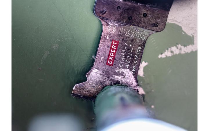 Actual product image Bosch Professional Zubehör Expert MetalMax AIZ 20 AIT blade for multifunction tools, 40 x 20 mm