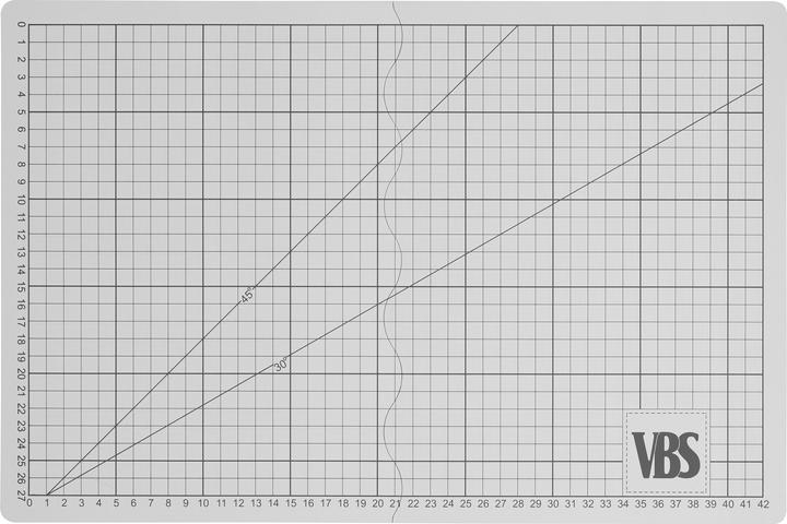 Image du produit VBS Tapis de découpe pliable "Cool Grey", autocicatrisant
