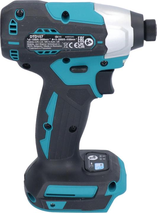 Immagine prodotto Makita DTD 157 SF1J-R Avvitatore a impulsi a batteria 18 V 140 Nm 1/4" brushless + 1x batteria (Batteria ricaricabile)