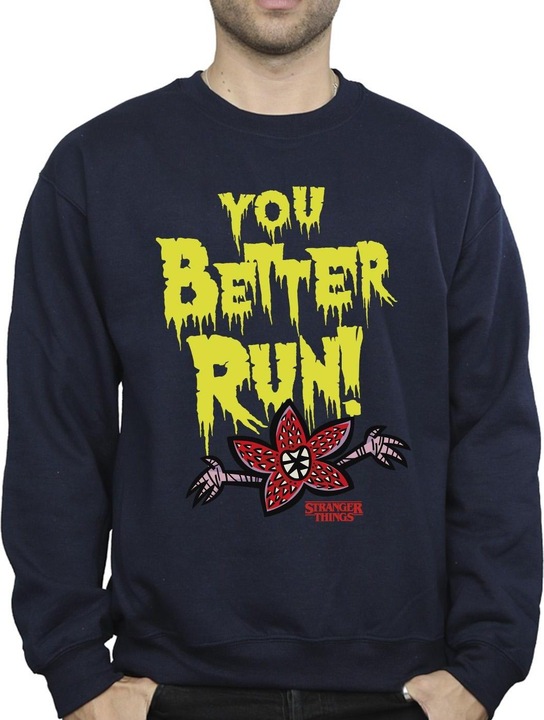 Image du produit Netflix - Sweat STRANGER THINGS YOU BETTER RUN - Homme (XL)