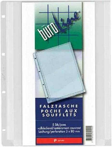 Produktbild BüroLine Seitenfalten-Zeigetaschen (A4, 5x)