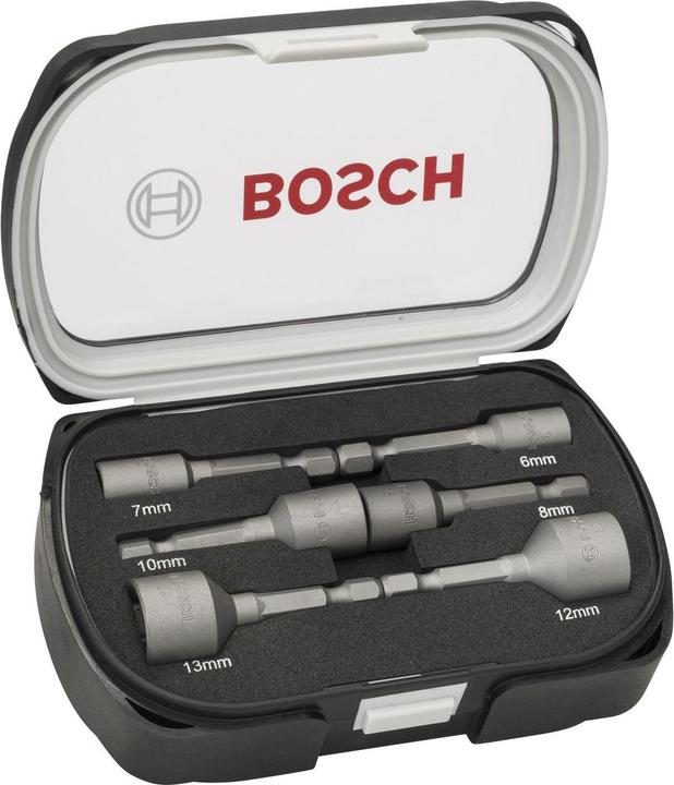 Bosch Professional Zubehör Socket wrench set 6 pieces