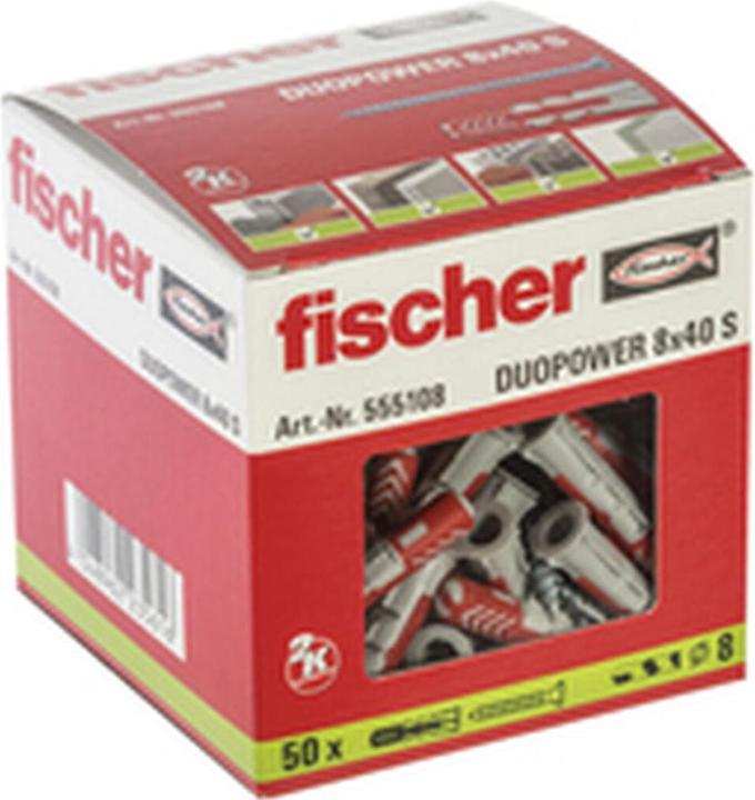Actual product image Fischer 90943 Oesenschr GS 8X80 NV (50 pcs.)