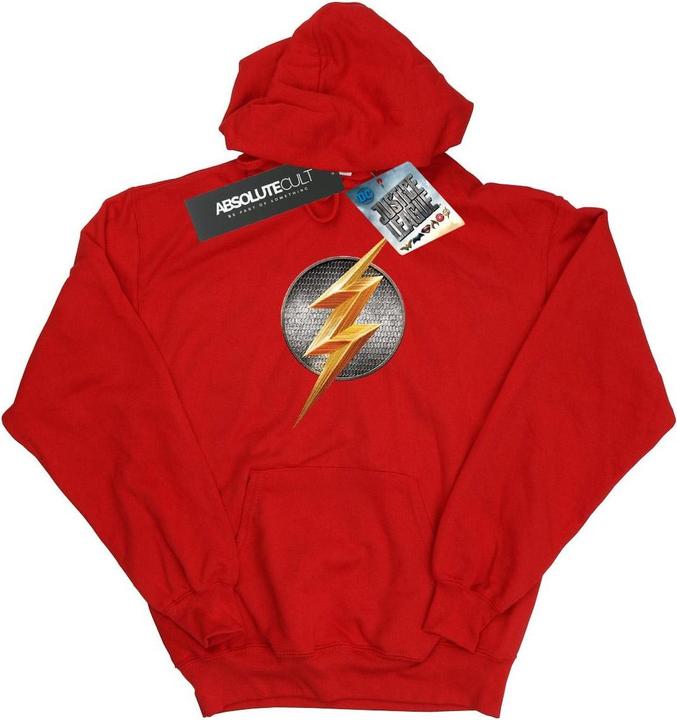 Image du produit - Sweat à capuche JUSTICE LEAGUE MOVIE FLASH EMBLEM - Garçon (116)