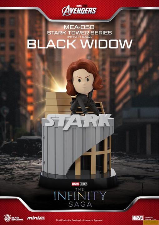 Immagine prodotto Beast Kingdom Marvel figurine Mini Egg Attack The Infinity Saga serie Stark Tower Set 12 cm