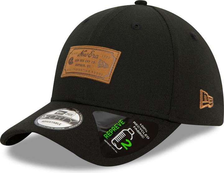 Produktbild New Era 9Forty Adjustable Cap - Heritage Brand Patch Schwarz