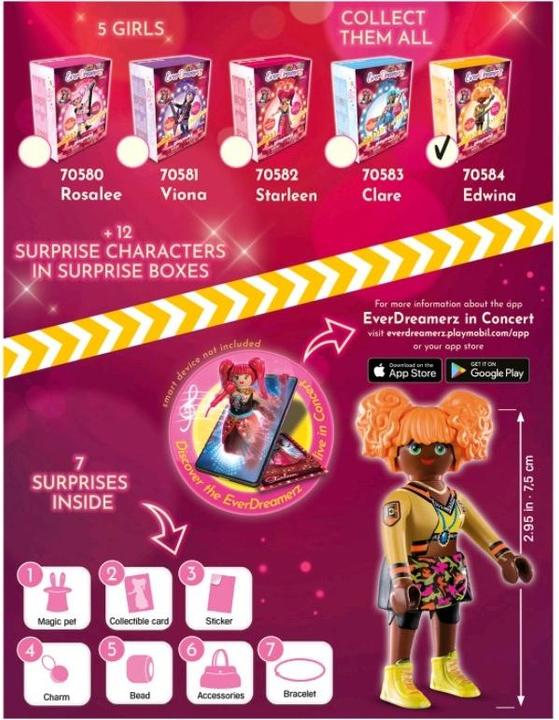 Produktbild Playmobil Edwina Music World (70584, Playmobil EverDreamerz)