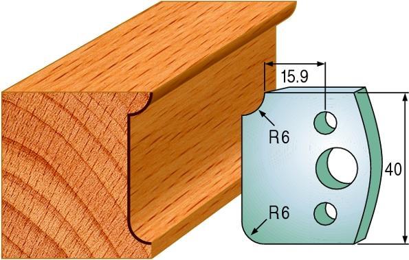Actual product image CMT 690.173 Profilmesserpaar Höhe 40 mm Nummer 173