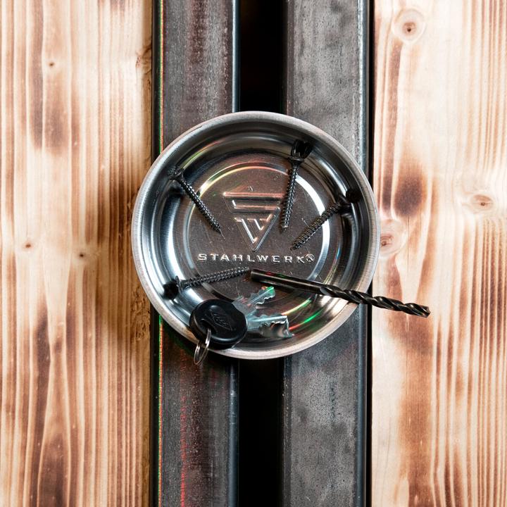 Image du produit Stahlwerk Bol magnétique 4 pouces en acier inoxydable avec aimant puissant 4 pièces (4x)