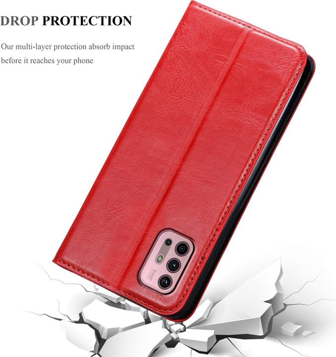 Productafbeelding Cadorabo Boek Invis. Magnetisch deksel (Motorola Moto G10, Motorola Moto G30)