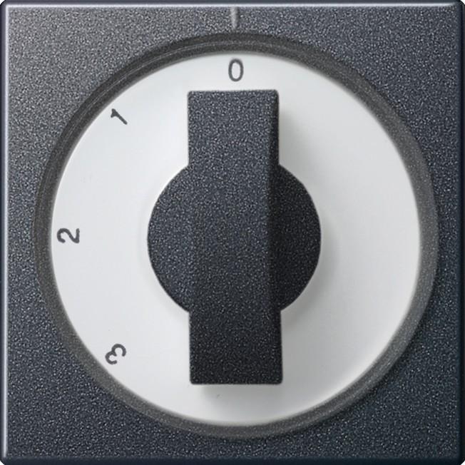 Gira, Zubehör Schalterprogramm, Abd. Knebel 3-Stufen 0/1/2/3 System 55 066928