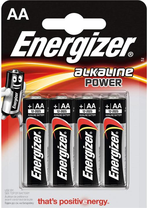 Immagine prodotto Energizer Potenza alcalina (4 pz., AA)
