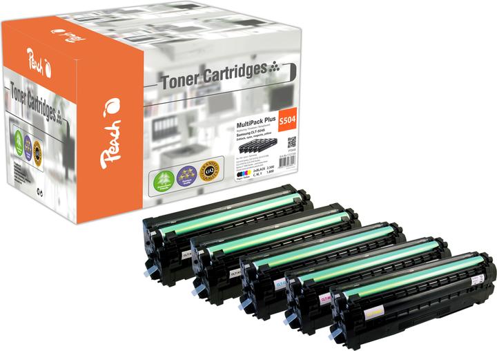 Image du produit Peach Toner Samsung CLT-504S MultiPack Plus (M, C, Y)