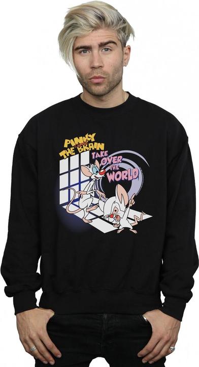 Produktbild Animaniacs Pinky And The Brain Take Over The World Sweatshirt (4XL)