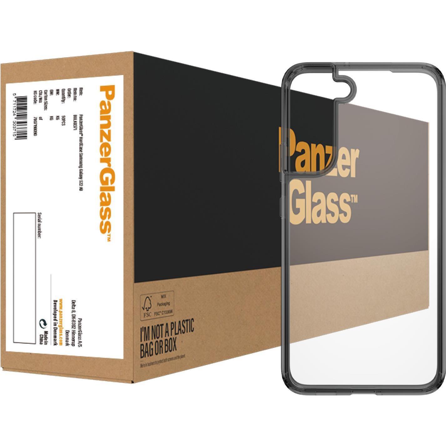 PanzerGlass HardCase (Samsung Galaxy S22), Smartphone Hülle, Transparent